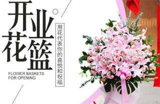 海南海口市龙华区城西镇苍东村花篮配送